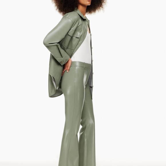 Aritzia Wilfred Cabaret Pant 0 Sage Green - Picture 4 of 5